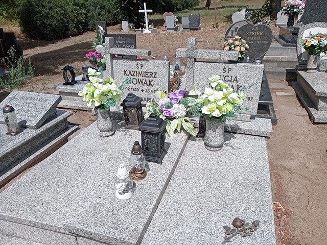 Grób Kazimierz Nowak