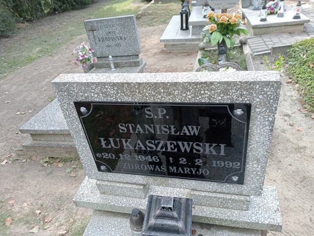Stanisław Łukaszewski 1946 Sędziny - Grobonet - Wyszukiwarka osób pochowanych